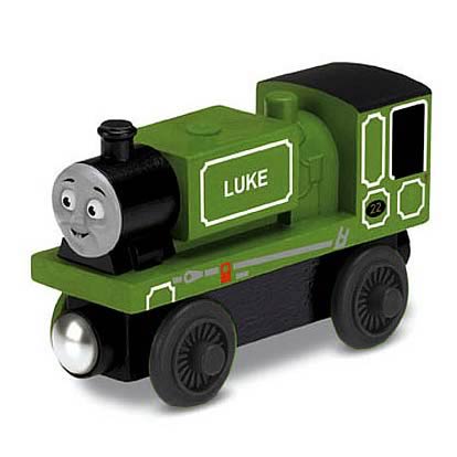 Thomas the Tank Engine Luke Wooden Railway Engine Vehicle